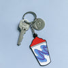 Water Ice Enamel Keychain