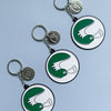 Eagles Helmet Enamel Keychain