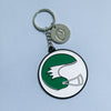 Eagles Helmet Enamel Keychain