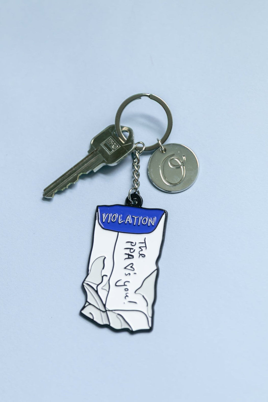 PPA Loves You Enamel Keychain