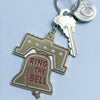 Ring the Bell Enamel Keychain