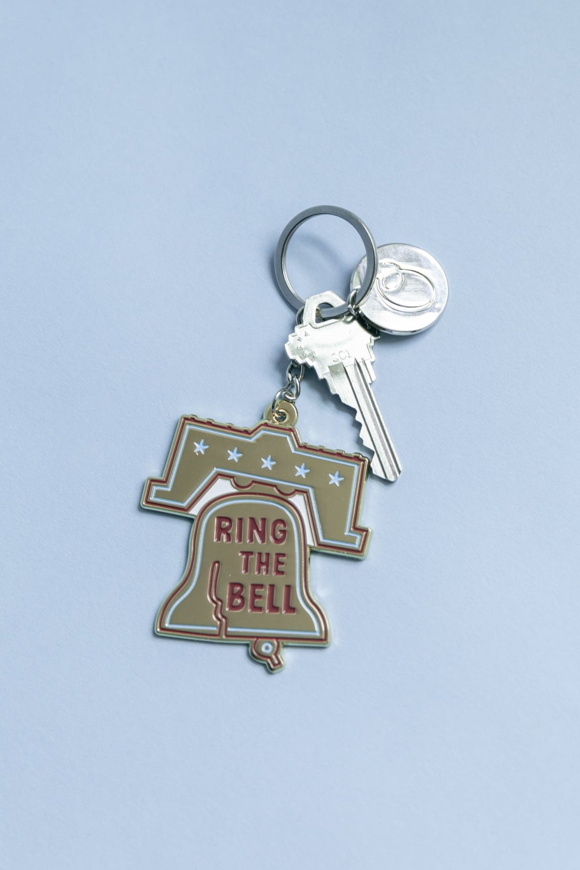 Ring the Bell Enamel Keychain