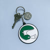 Eagles Helmet Enamel Keychain
