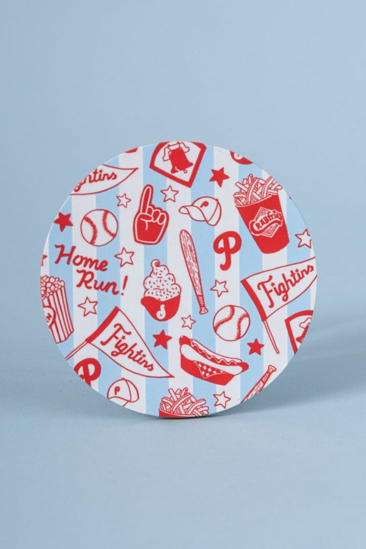 Phillies Striped Coaster - Occasionette