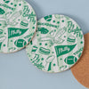 Eagles Striped Coaster