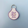 Best Aunt Ever Embroidered Keychain - Occasionette