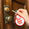 Best Sister Ever Embroidered Keychain - Occasionette
