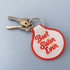 Best Sister Ever Embroidered Keychain - Occasionette