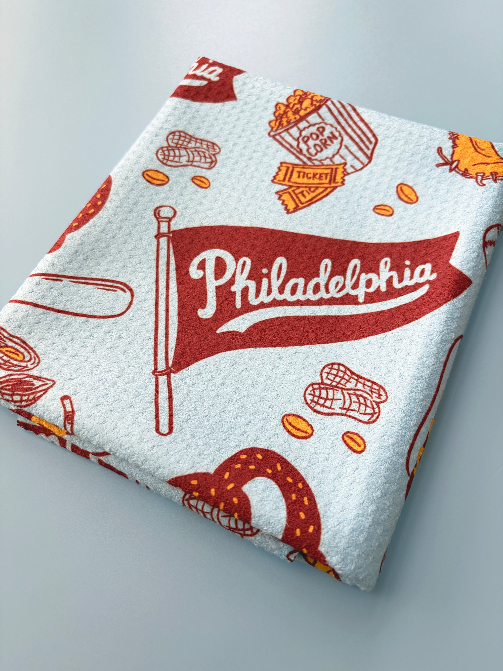 Blue Phillies Kitchen Towel - Occasionette