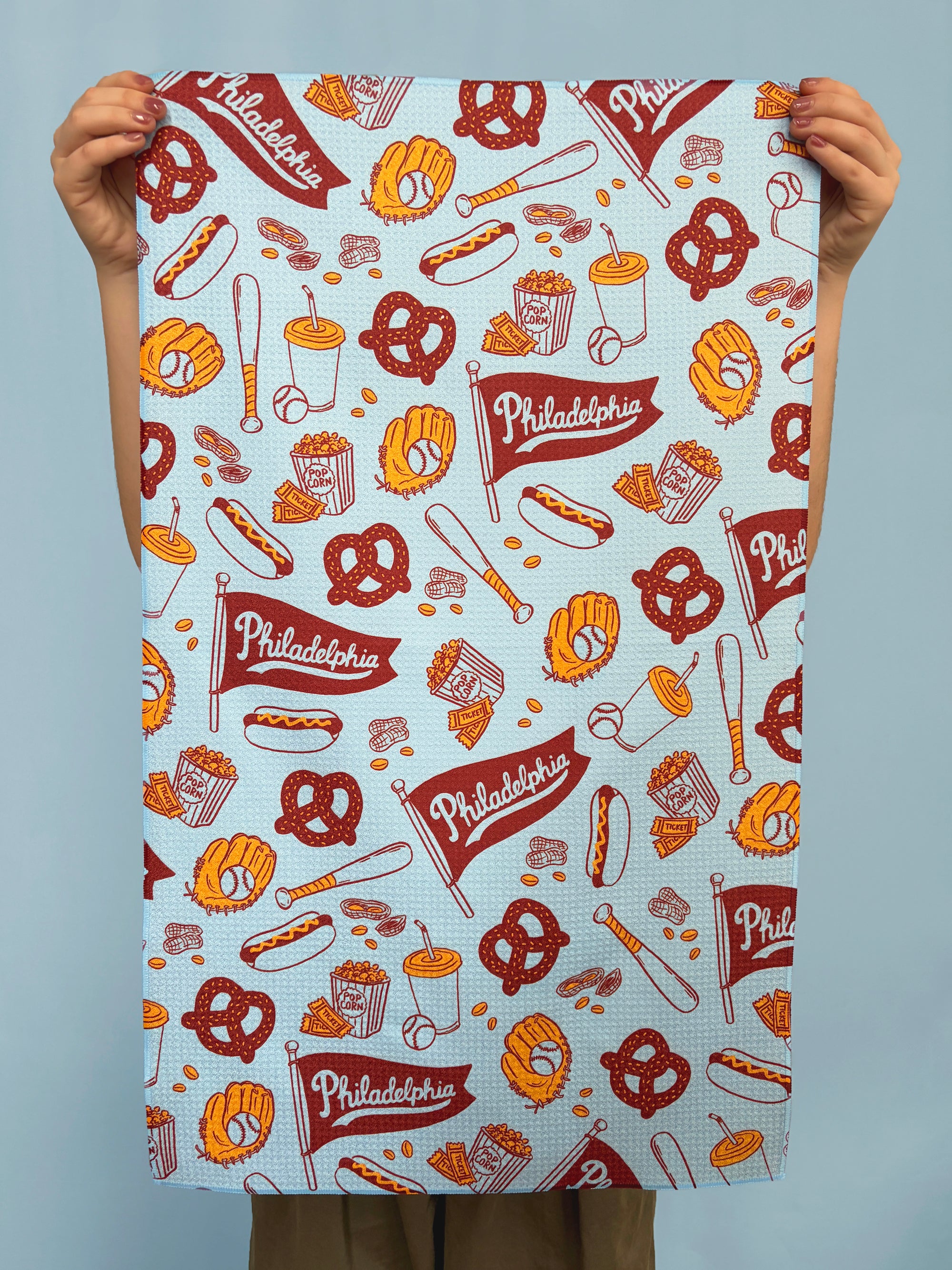 Blue Phillies Kitchen Towel - Occasionette