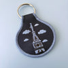 City Hall Embroidered Keychain - Occasionette