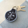 City Hall Embroidered Keychain - Occasionette