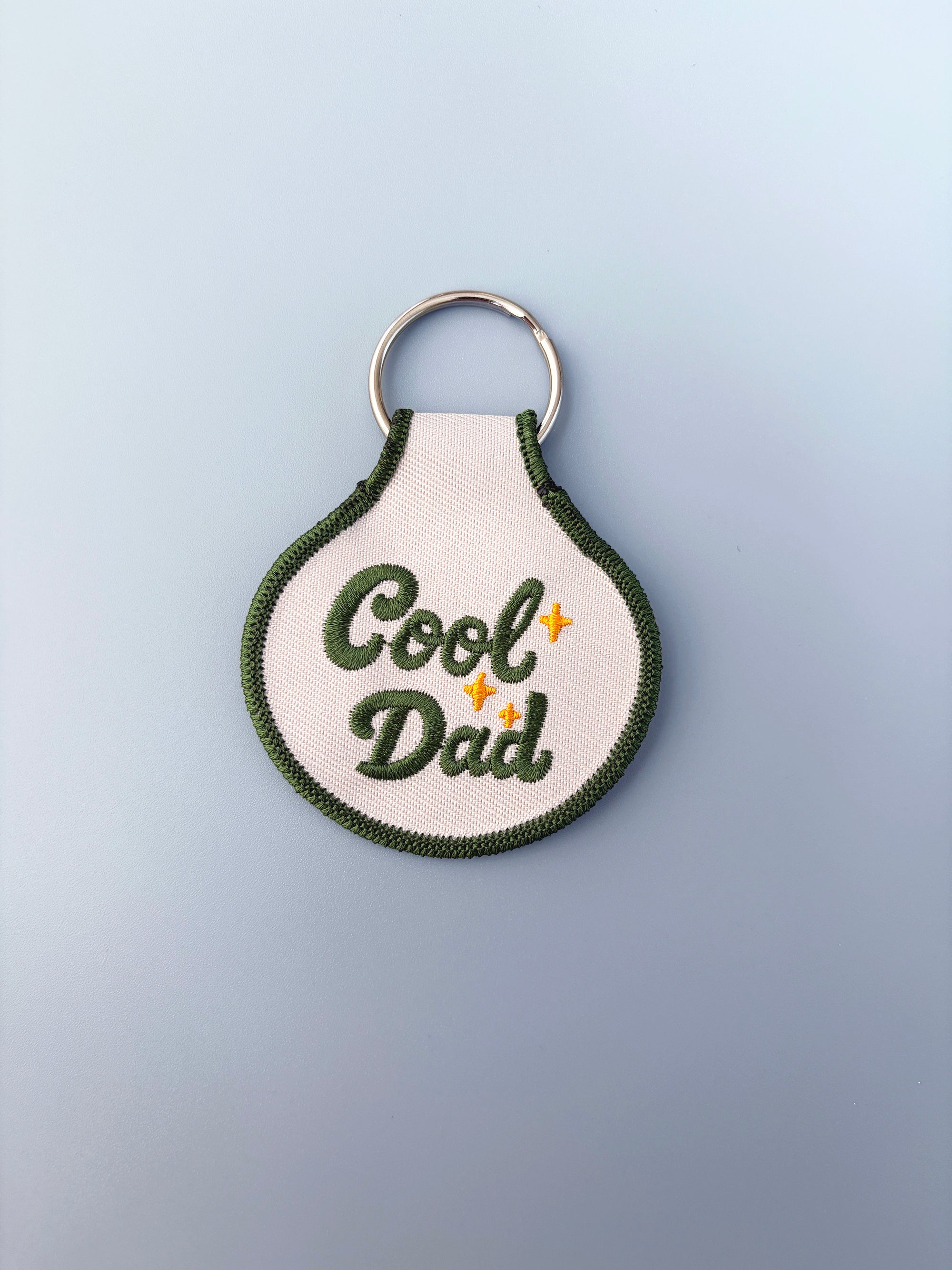 Cool Dad Embroidered Keychain - Occasionette