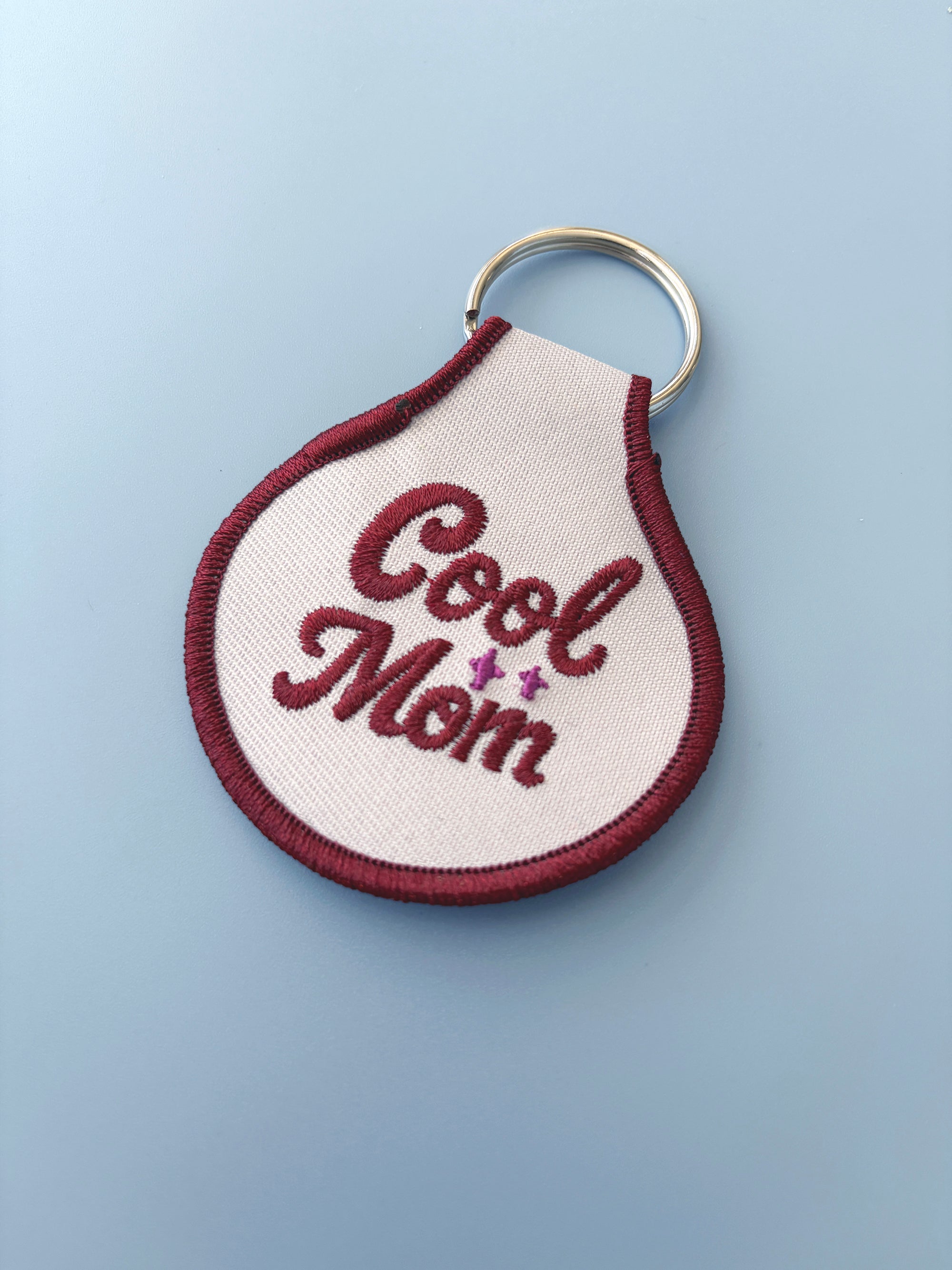 Cool Mom Embroidered Keychain - Occasionette