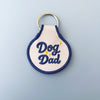 Dog Dad Embroidered Keychain - Occasionette