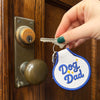 Dog Dad Embroidered Keychain - Occasionette