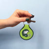 Eagles Helmet Embroidered Keychain - Occasionette
