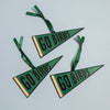 Go Birds Pennant Enamel Ornament