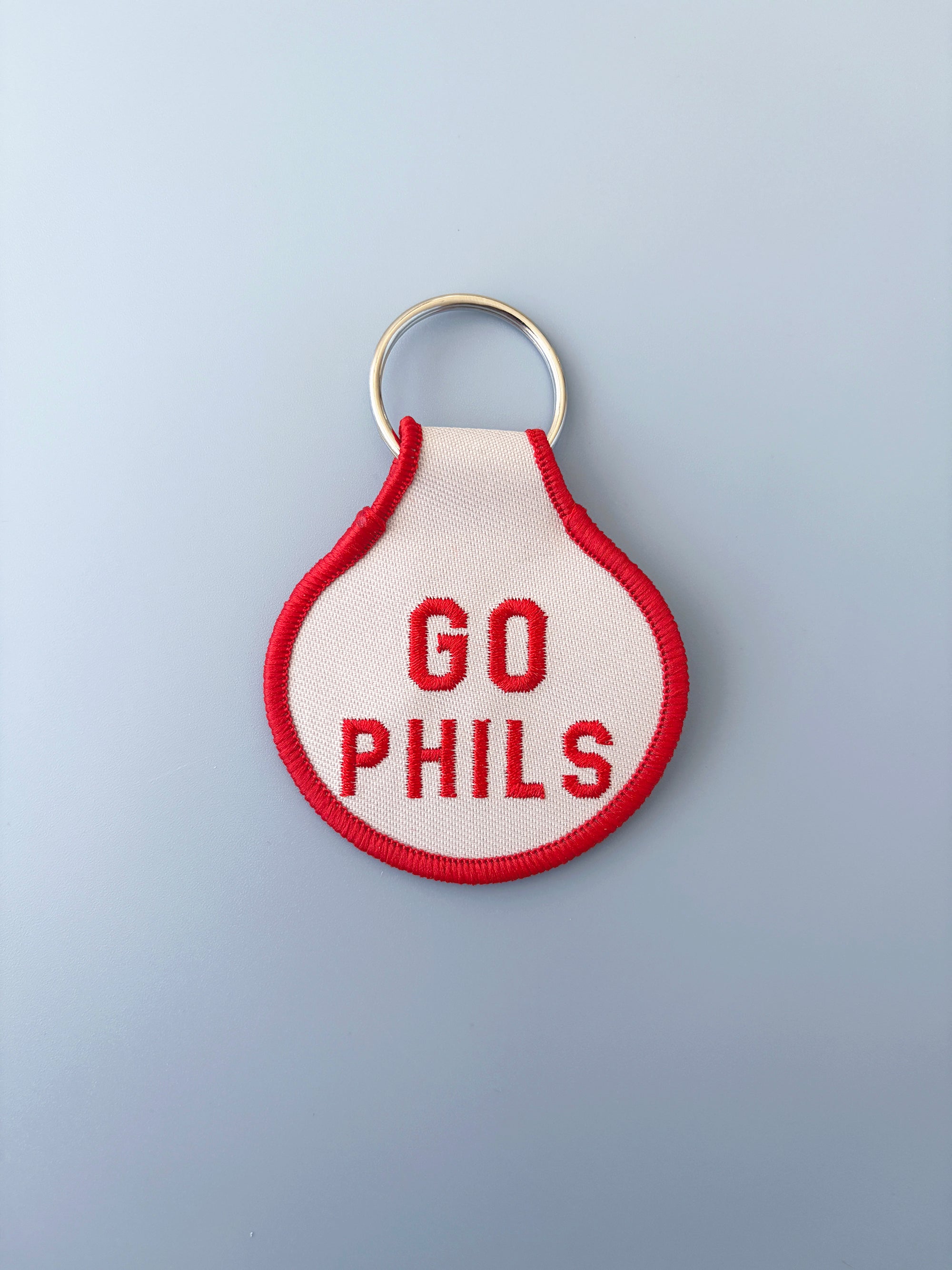Go Phils Embroidered Keychain - Occasionette