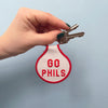 Go Phils Embroidered Keychain - Occasionette