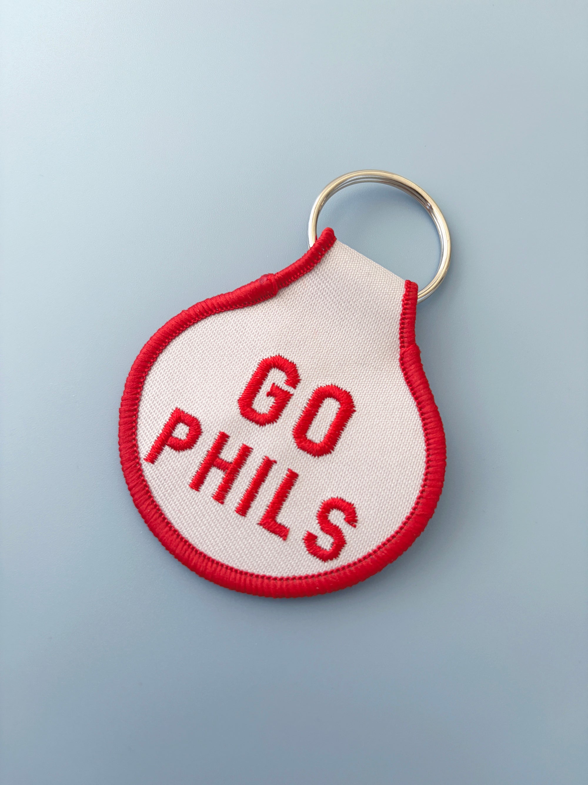 Go Phils Embroidered Keychain - Occasionette