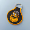 Gritty Embroidered Keychain - Occasionette