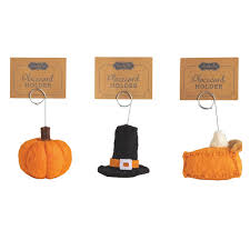 Autumn Holiday Felt Place Card Holder