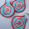 Keystone Embroidered Keychain - Occasionette