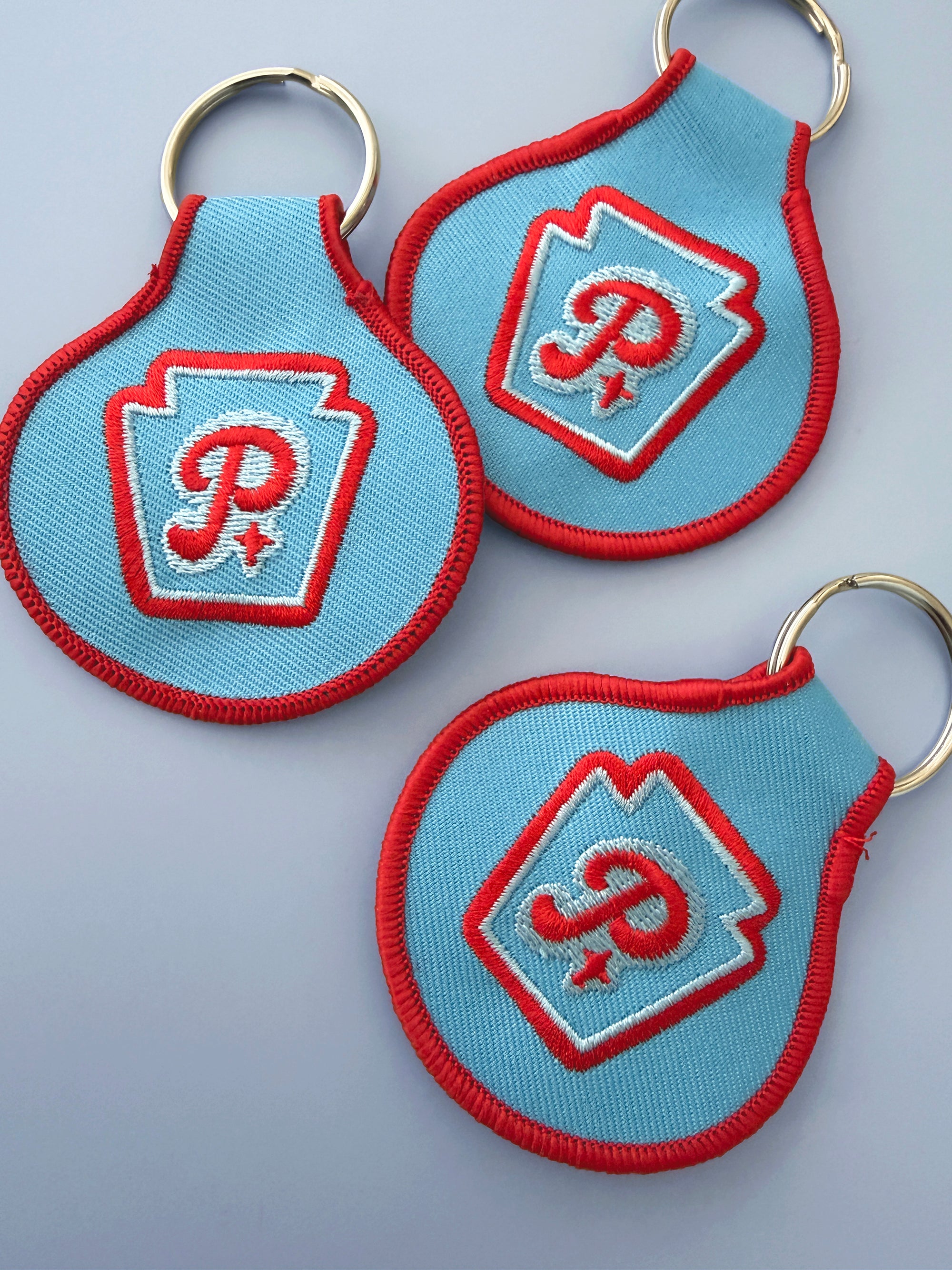 Keystone Embroidered Keychain - Occasionette