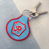 Keystone Embroidered Keychain - Occasionette