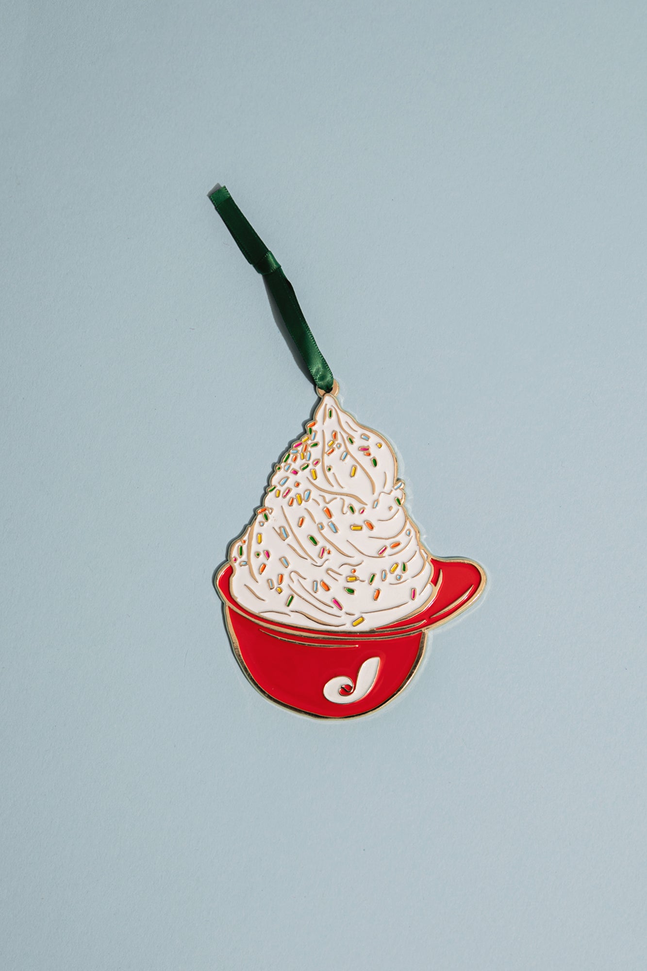 Phillies Ice Cream Helmet Enamel Ornament