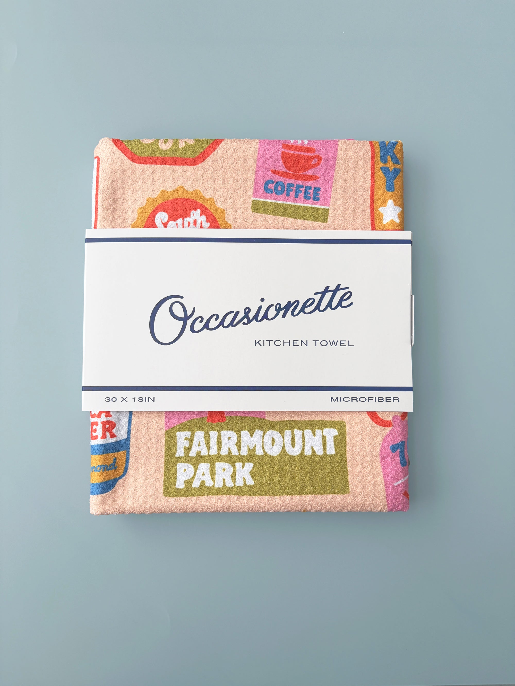 Philly Ephemera Kitchen Towel - Occasionette