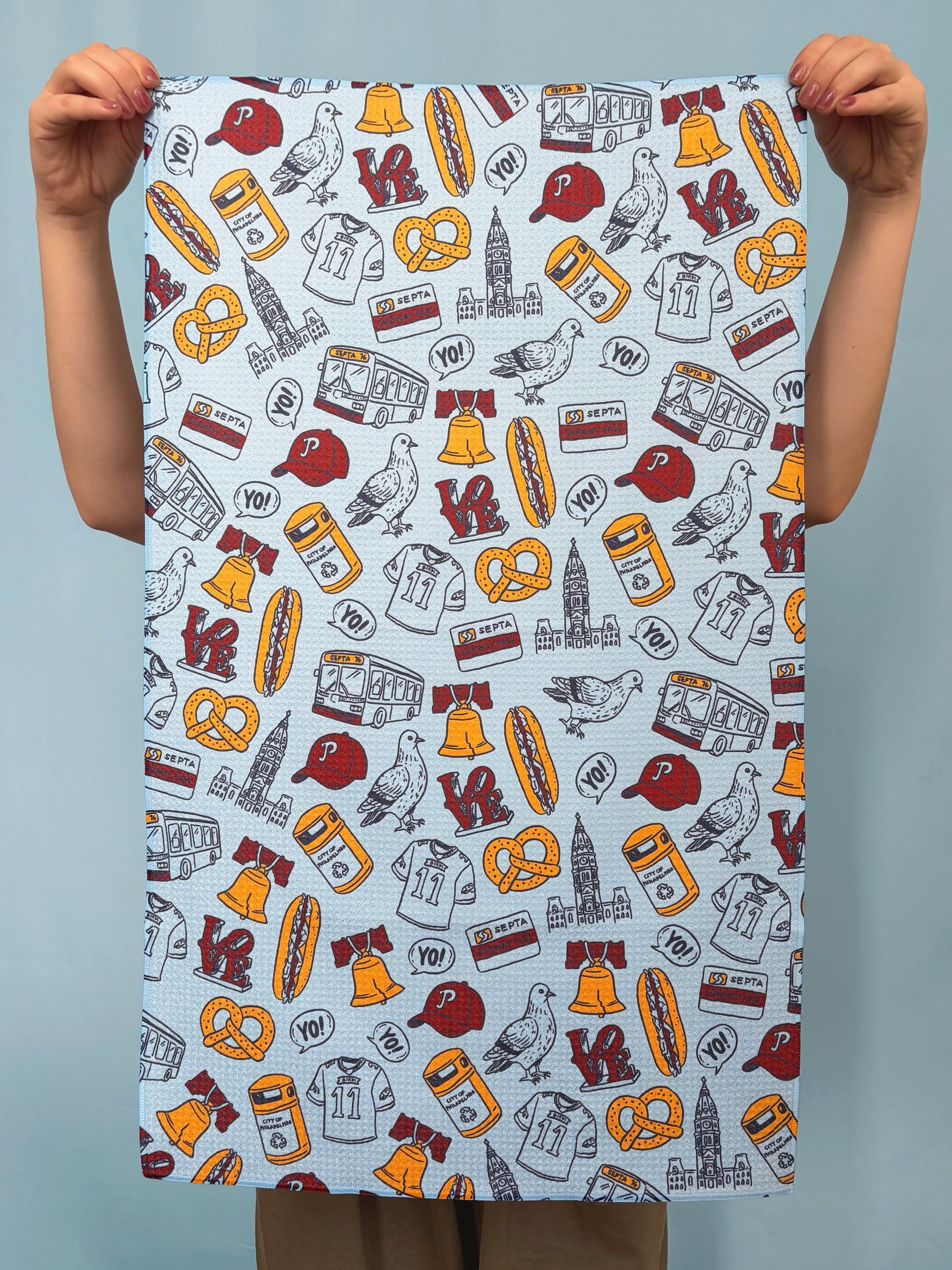 Philadelphia Icons Kitchen Towel - Occasionette