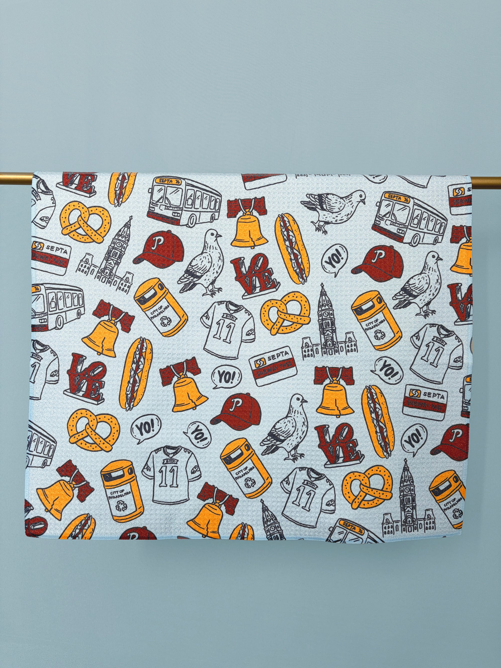 Philadelphia Icons Kitchen Towel - Occasionette