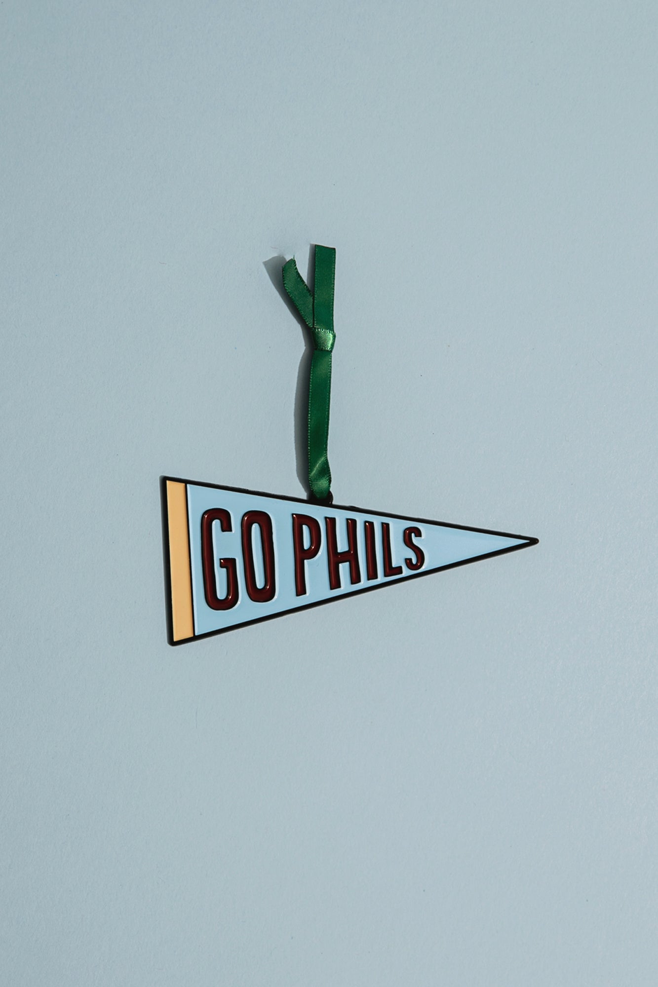 Go Phils Pennant Enamel Ornament
