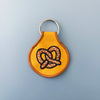 Pretzel Embroidered Keychain - Occasionette