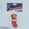 Puppy Stocking Air Freshener