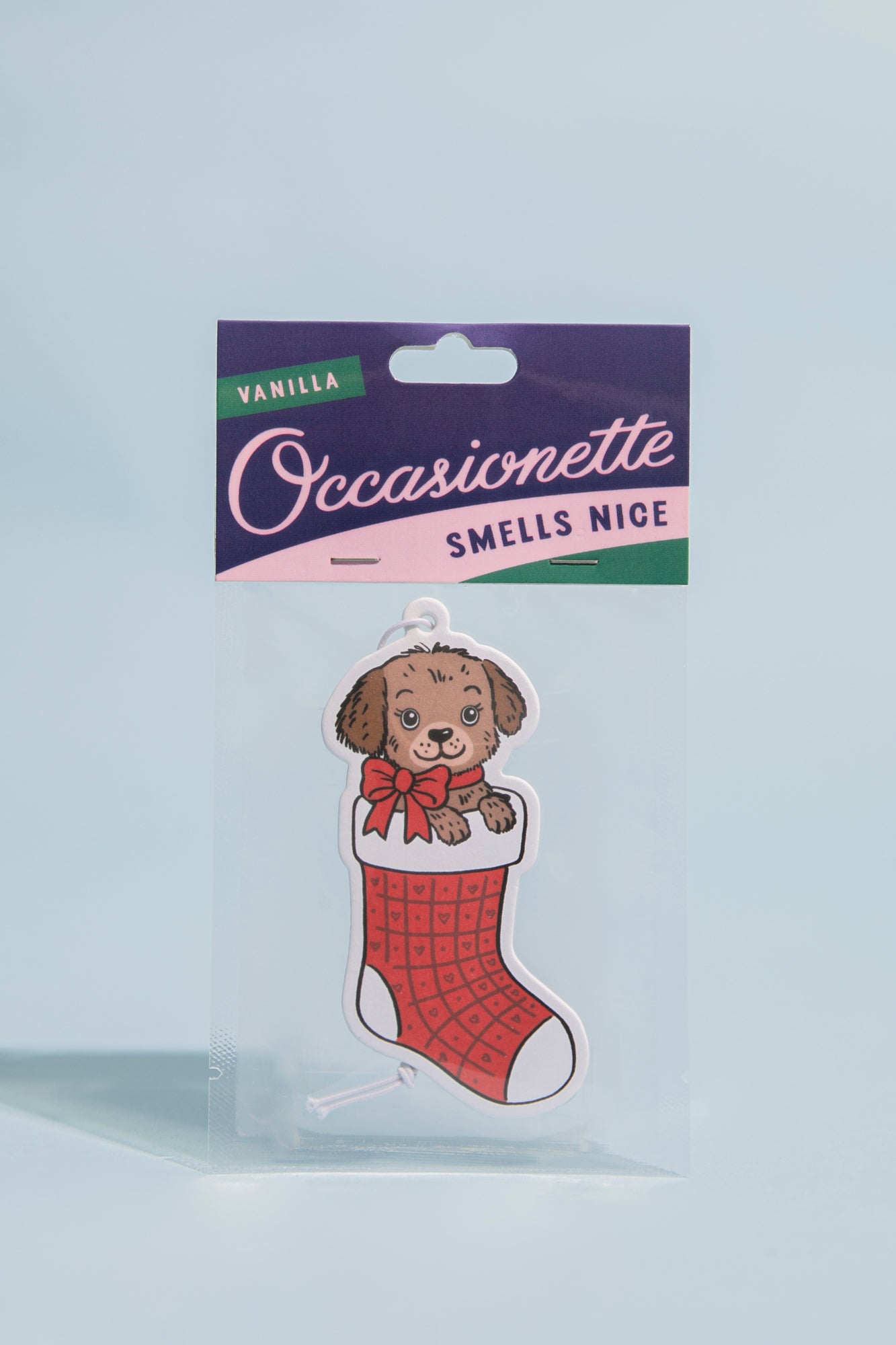 Puppy Stocking Air Freshener