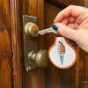 Soft Serve Embroidered Keychain - Occasionette