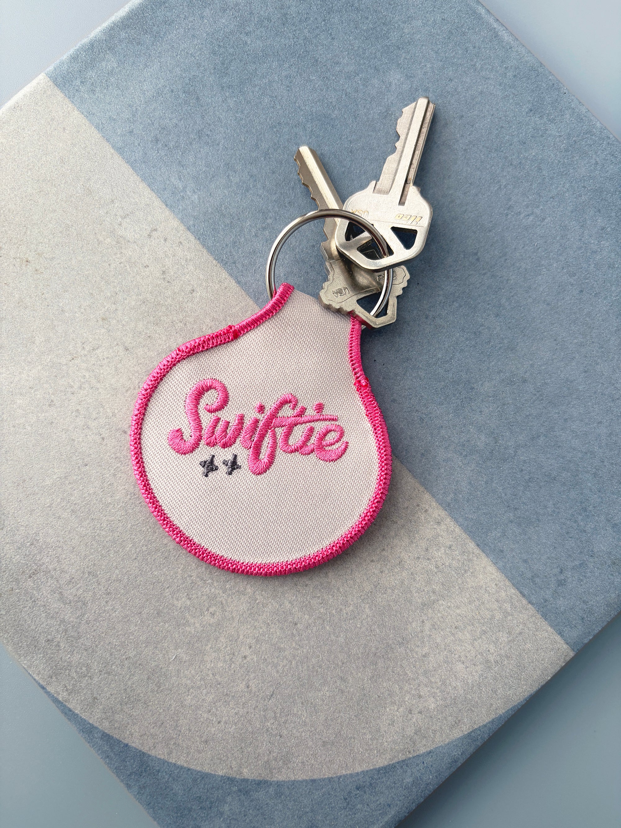 Swiftie Embroidered Keychain - Occasionette