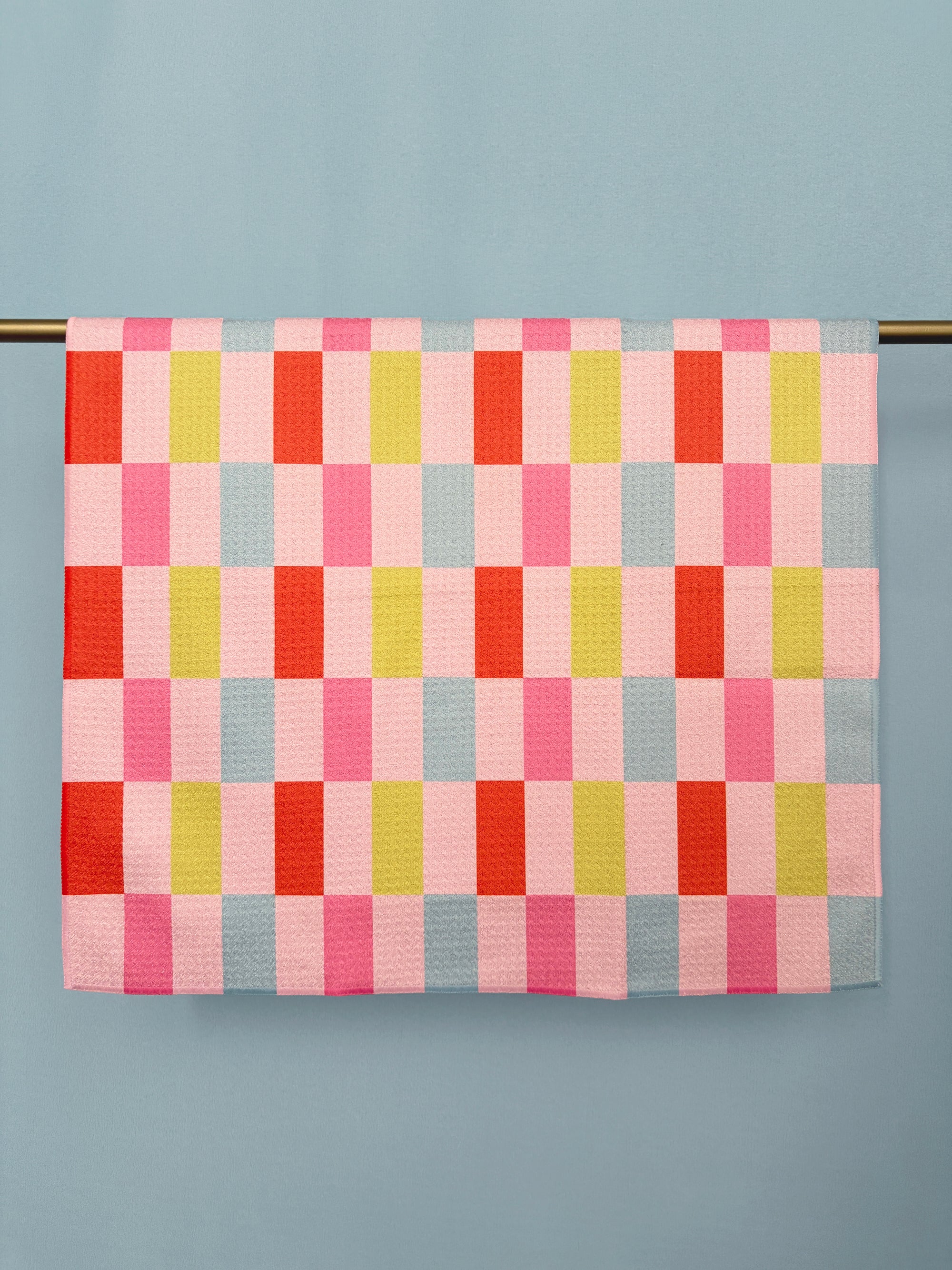 Vertical Checker Kitchen Towel - Occasionette